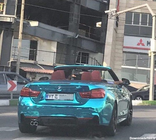 Noandish.com::: BMW با رنگی متفاوت در تهران (عکس)
