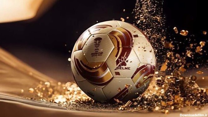 رونمایی از توپ جام ملت‌های فوتبال آسیا + فیلم