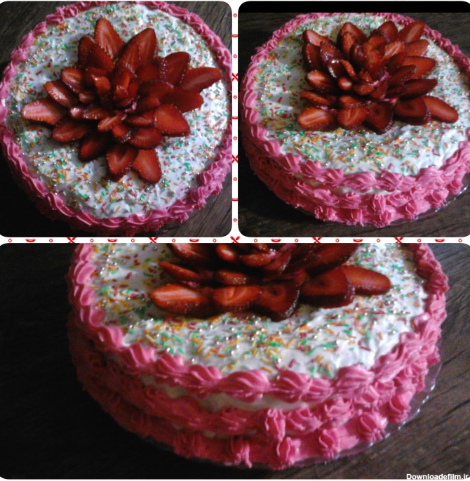 کیک تولد ستایش جون - عکس ویسگون