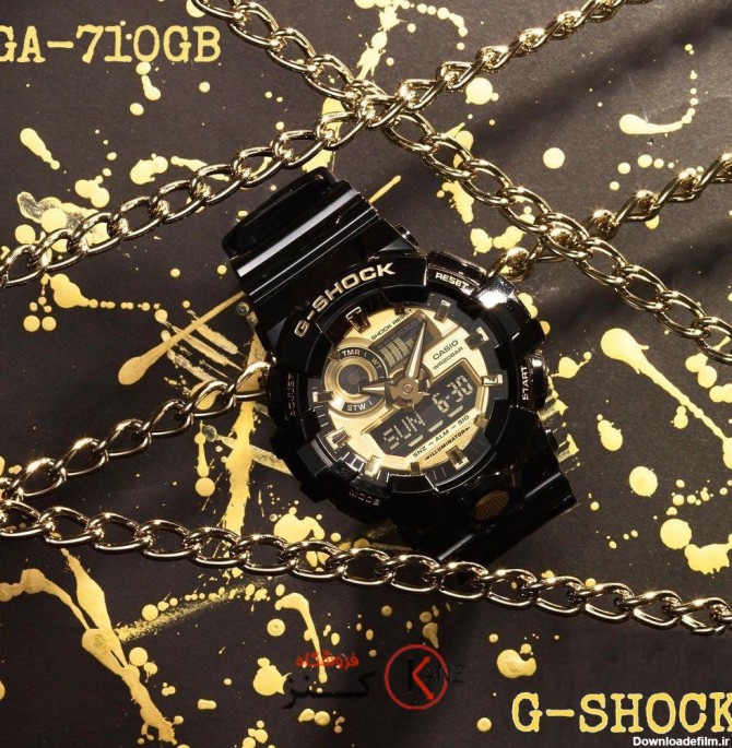 مشخصات و خرید ساعت مچی مردانه کاسیو جی شاک مدل GA-710GB-1ADR