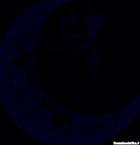 PNG نقاشی ماه - Moon Art PNG – دانلود رایگان