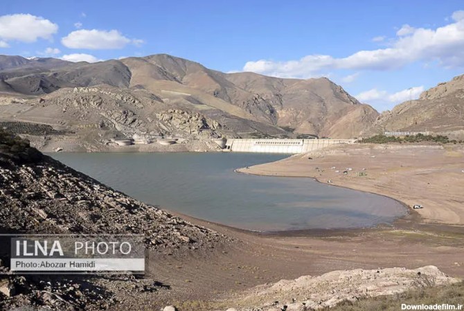 عکس/ سد سفیدرود بزرگترین سد ذخیره آب گیلان