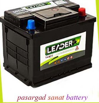 باتری اتمی خودرو لیدر مدل 60 آمپر – پارس باتری