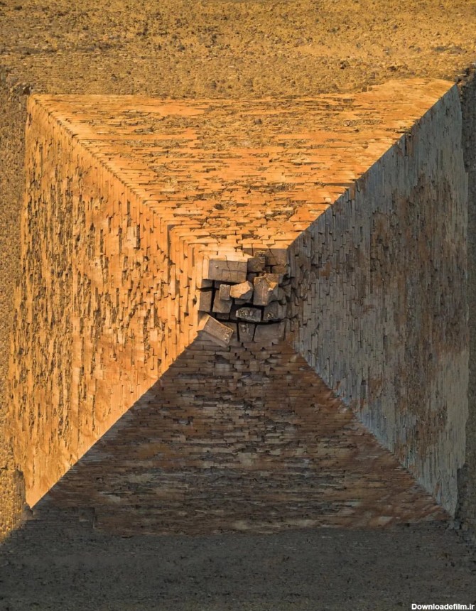 فرارو | تصاویری از هرم گیزا از اهرام ثلاثه مصر از بالا