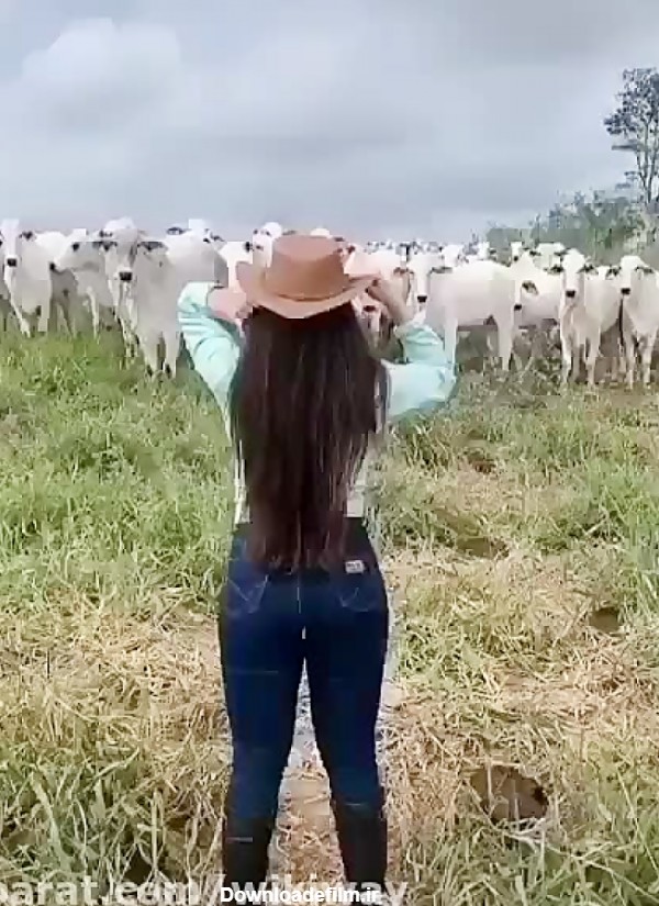 حنا دختری در مزرعه (:-) | ویدئو وایرال