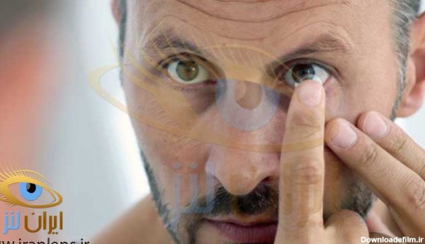 استفاده از لنز چشمی طبی رنگی در مردان