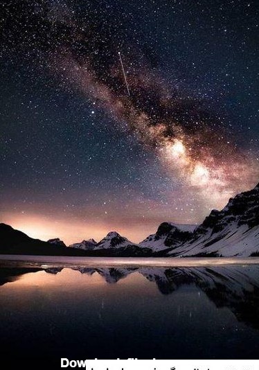 عکس زیبا آسمان شب ❤️ [ بهترین تصاویر ]