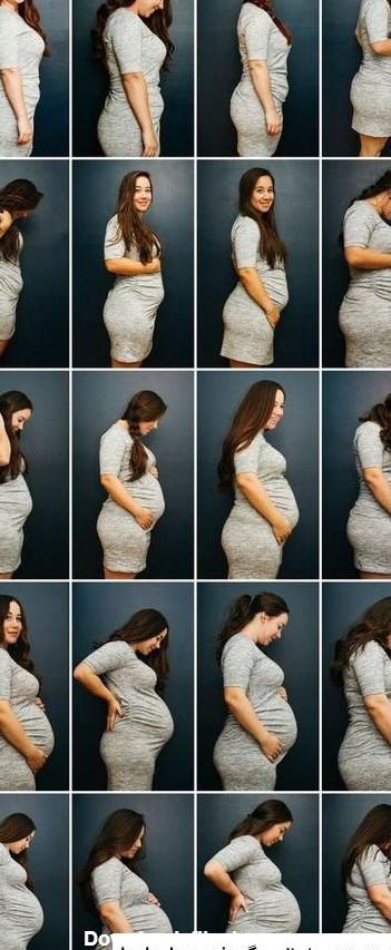 عکس ماه اول بارداری