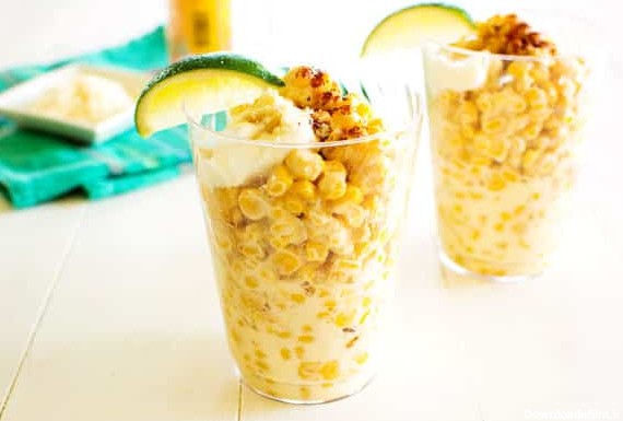Mexican Corn in a Cup