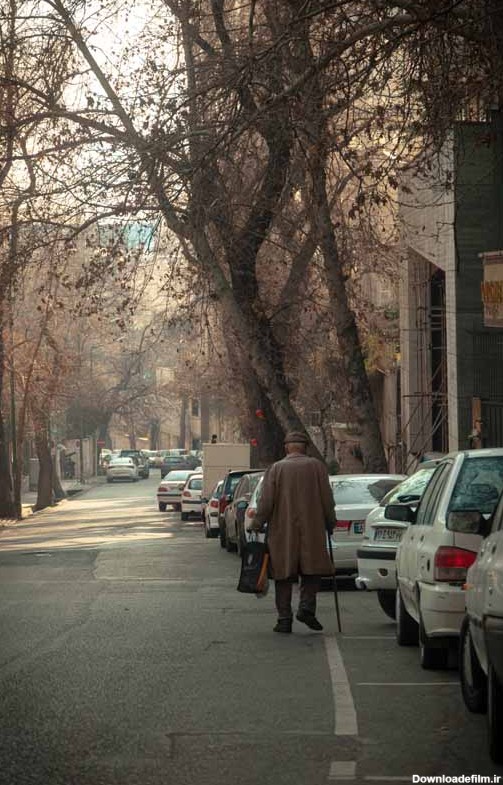 عکس خیابانی در شهر تهران