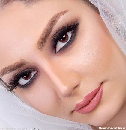 مدل آرایش عروس ایرانی | میکاپ | شینیون | تاج عروس