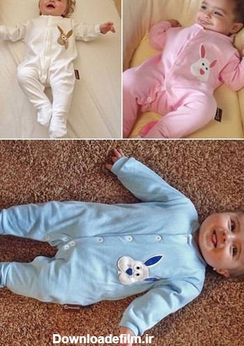 مدل جذاب از لباس سرهمی نوزادی - مهین فال
