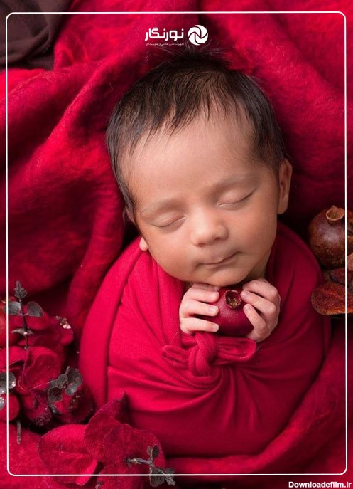 ترکیب‌بندی و چیدمان بلدای برای عکاسی نوزاد