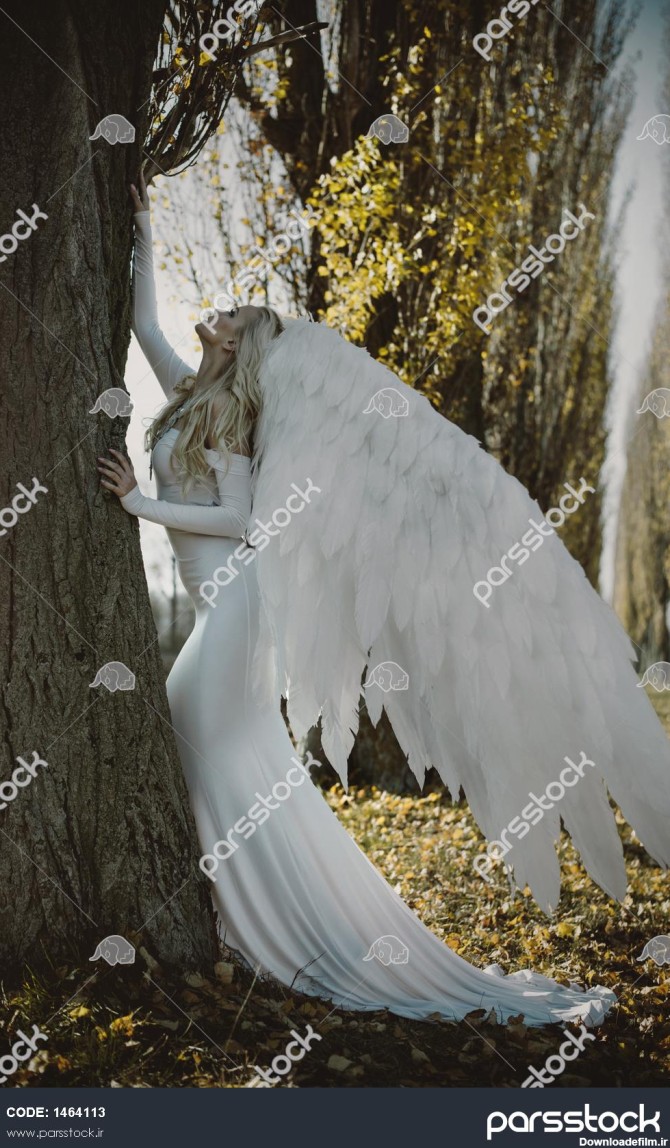 تصویر هنری زیبا زیبایی خیره کننده به عنوان یک فرشته 1464113