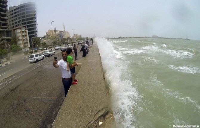خبرآنلاین - تصاویر | طوفان در خلیج فارس و دریای عمان