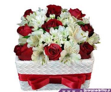 جعبه گل ولنتاین میداس - سفارش گل ولنتاین | گل فروشی آنلاین گل آف