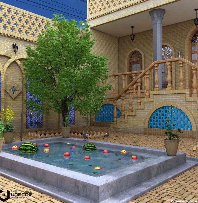 خانه سنتی و قدیمی ایرانی کد udp72008