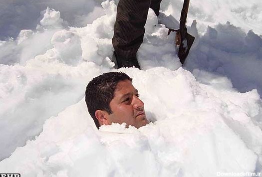 تصاویر: مرد یخی در کلاردشت - تابناک | TABNAK