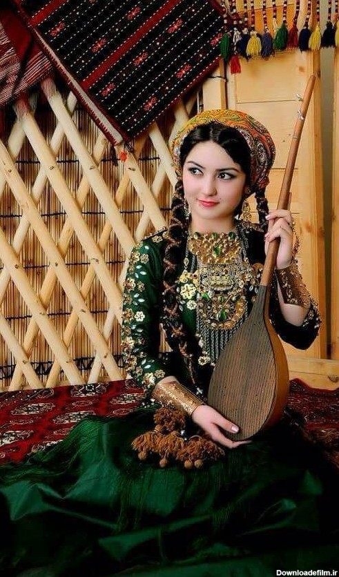 دختر ترکمن - عکس ویسگون