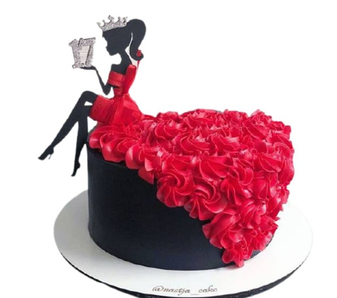 کیک پرنسس دایانا - خرید کیک تولد در تهران - کیک تولد دخترانه ...