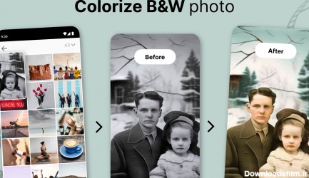 اسکرین شات برنامه Colorize it - Colorize Black and White Photos تبدیل عکس قدیمی به جدید 3
