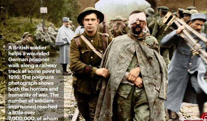 تصاویر رنگی از جنگ جهانی اول که تا کنون ندیده اید