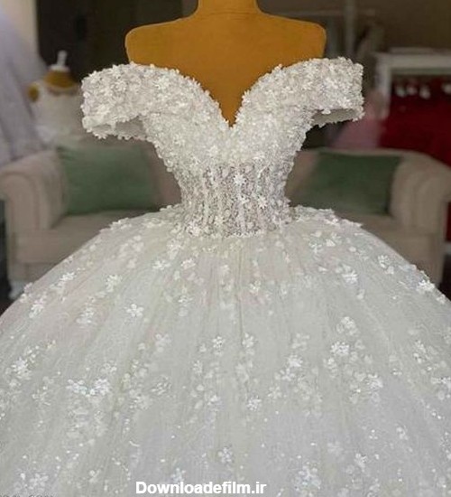 ۵۰ مدل لباس عروس جدید ۹۸ با طرح های مد روز ورنگ سال ۲۰۱۹