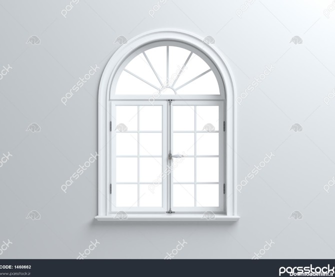 پنجره خالی پرنعمت داخل اتاق تصویر سه بعدی 1460662