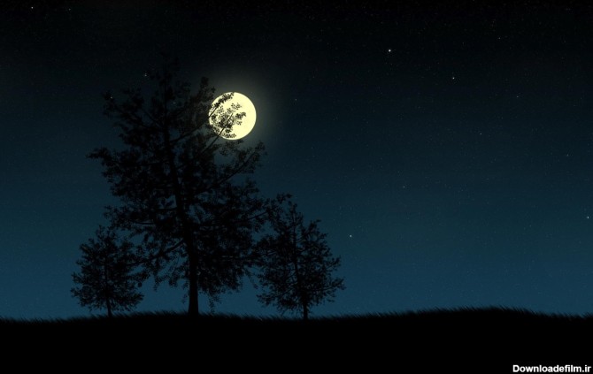 مجموعه تصاویر شب و ماه و ستاره با کیفیت hd 6.jpg