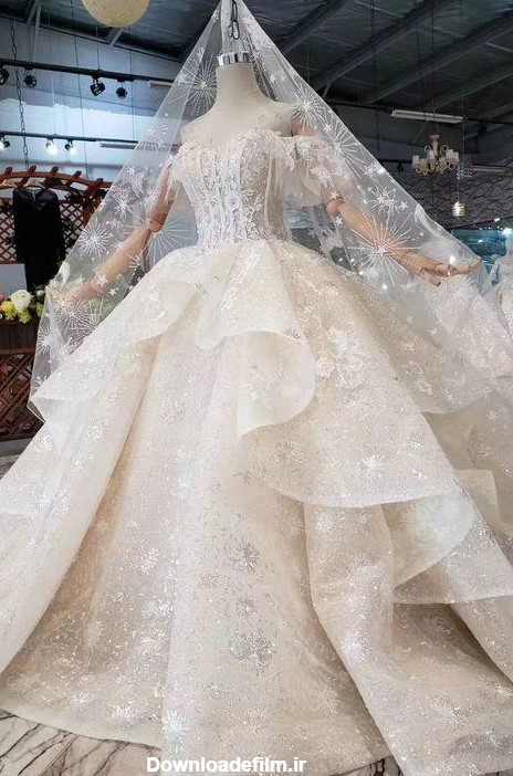 عکس لباس عروس تور
