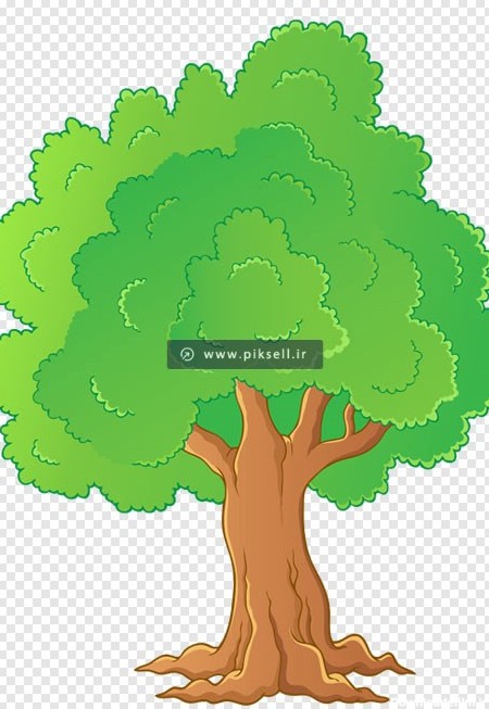 عکس درخت کارتونی برای نقاشی