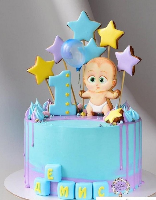 عکس کیک تولد پسرانه بچه گانه جدید
