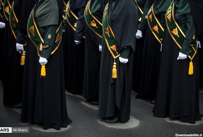 عکس| زنان پلیس در مراسم صبحگاه مشترک نیروی انتظامی - خبرآنلاین