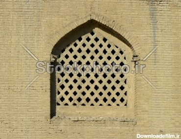 پنجره آجری قدیمی - مکان های تاریخی - معماری - استوک فوتو ...