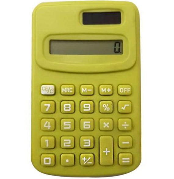 ماشین حساب جیبی کوچک رنگی