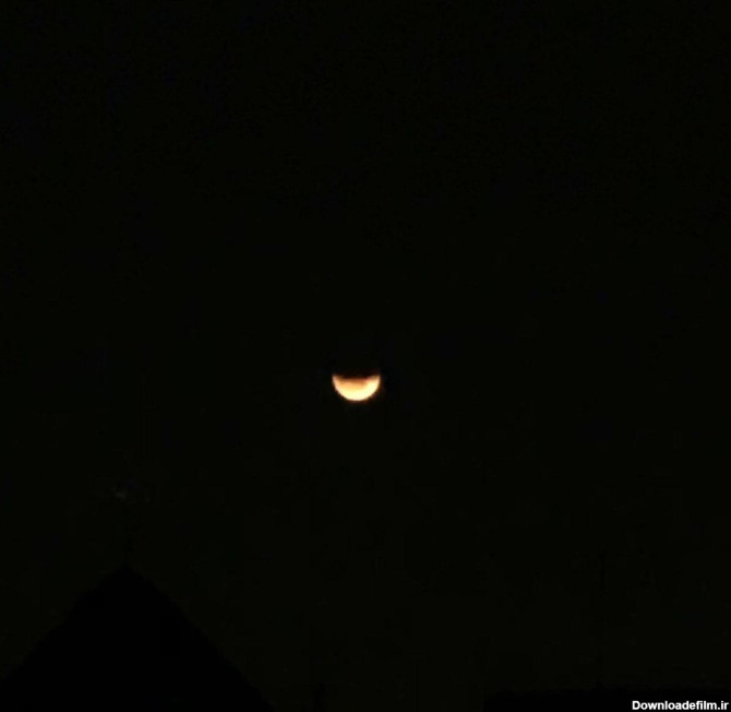 ماه گرفتگی در تهران +عکس - اقتصاد آنلاین