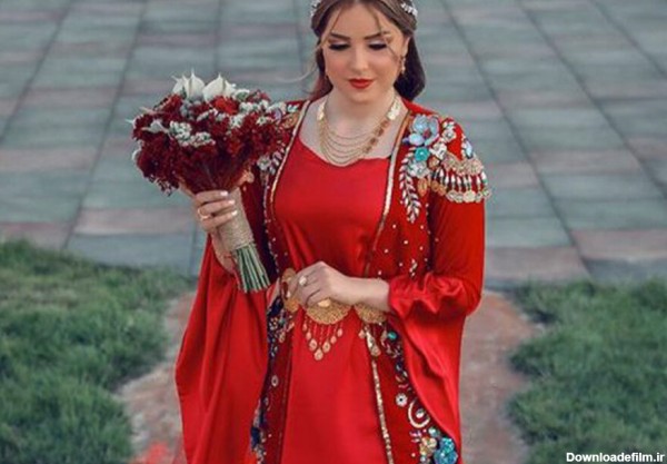 معرفی لباس عروس کردی - ZHAALIAZHAALIA