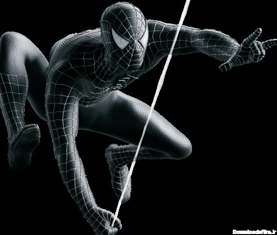 Black Spiderman PNG – Free Download