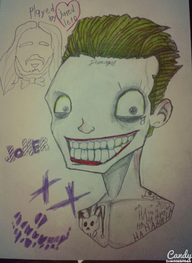 How to Draw Joker :: هنر و تو