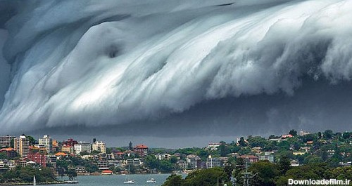 تصاویر شگفت انگیز سونامی ابر در سیدنی - مجله تصویر زندگی