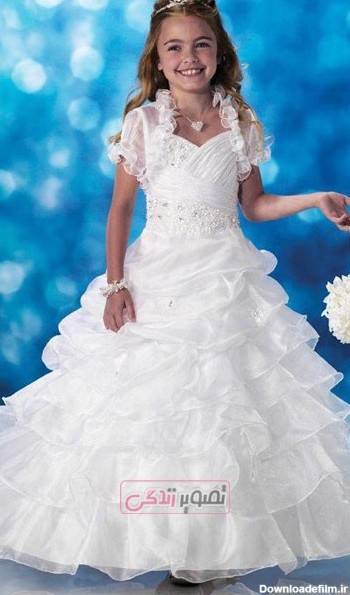 مدل های زیبای لباس عروس بچگانه - مجله تصویر زندگی