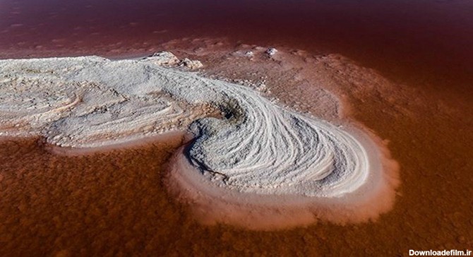 توضیح ناسا درباره تغییر رنگ دریاچه ارومیه (+عکس) | روزنو