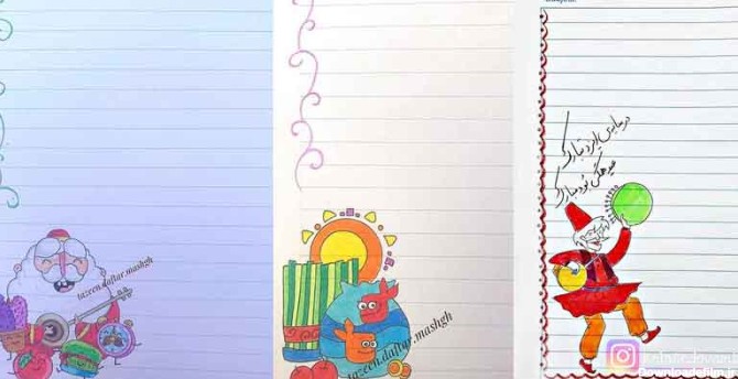 سفره هفت سین نقاشی کودکانه 2024؛ برای ایام تعطیل نوروزی که دنبال ایده هستید