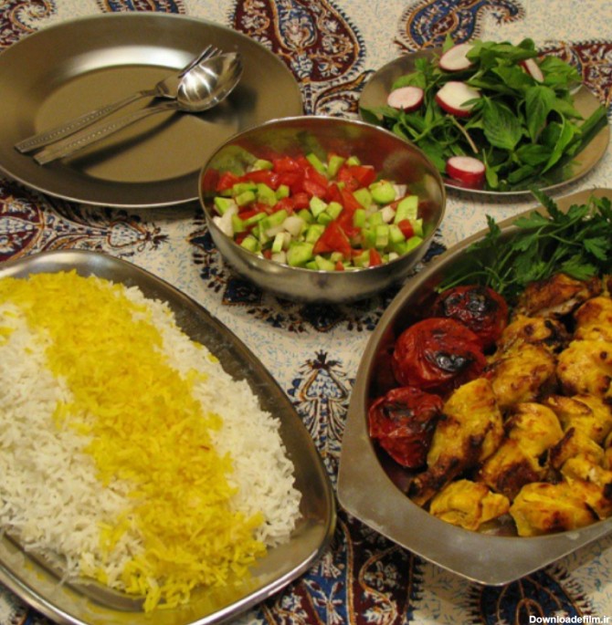 منو غذا یهویی - عکس ویسگون
