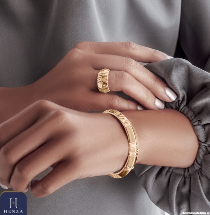 جدیدترین ست دستبند و انگشتر طلا + قیمت، انواع مدل، عکس