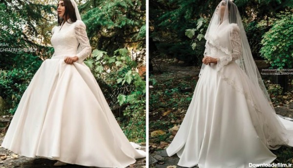 لباس عروس ایرانی جدید و خوشگل پفی