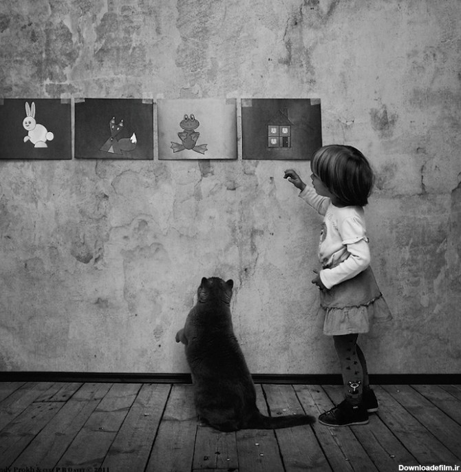 Friendship Between a Girl and Her Cat2 – Fubiz Media