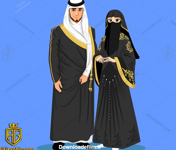 عکس عروس و داماد عربی
