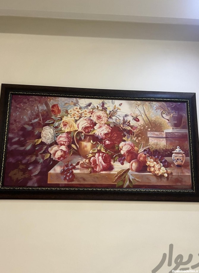تابلو نقاشی زیبا روی بوم|تابلو، نقاشی و عکس|اصفهان، وحید|دیوار