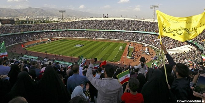 اجتماع 100 هزار نفری «سلام فرمانده» در ورزشگاه آزادی تهران آغاز شد ...
